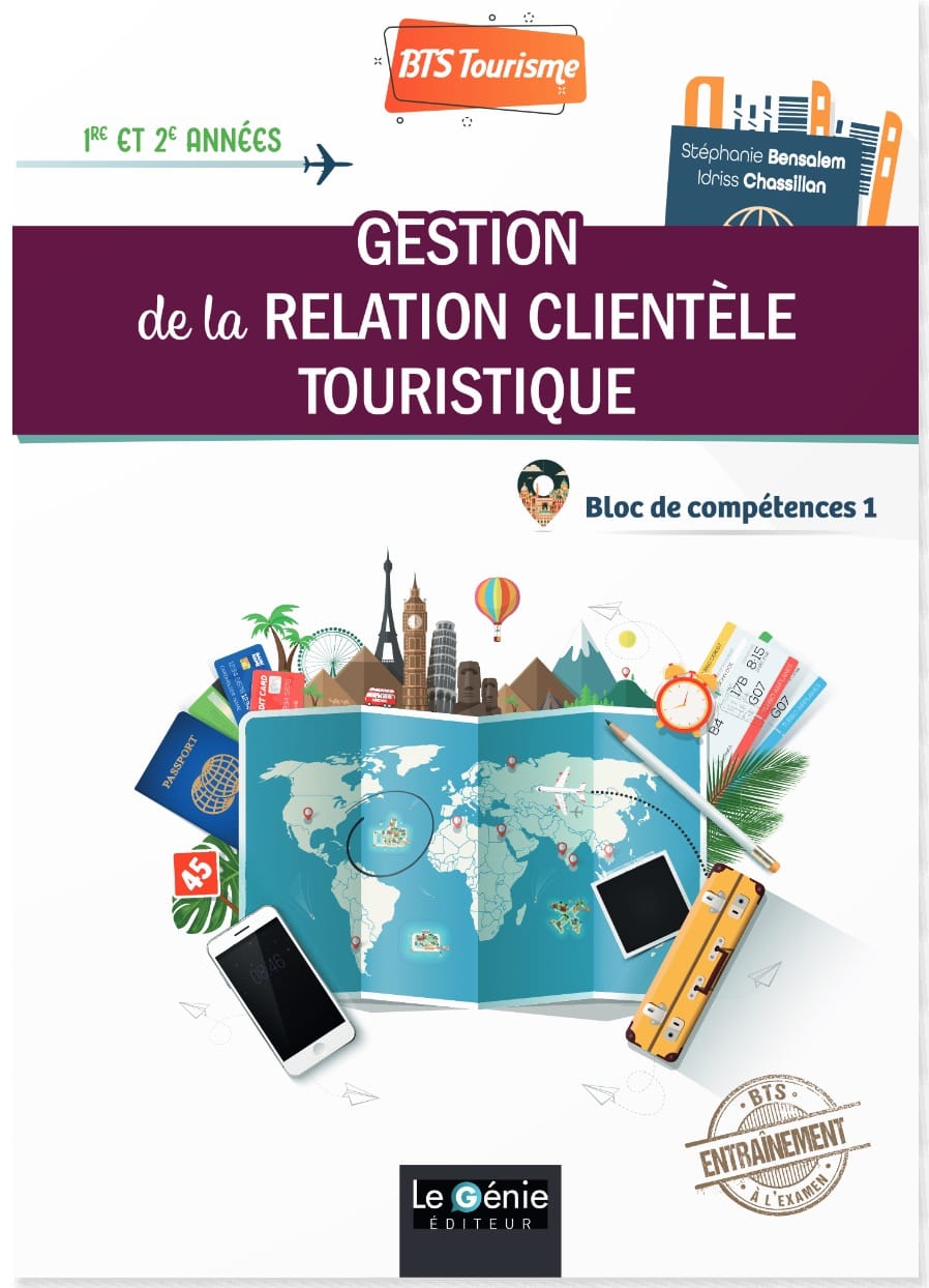 Gestion de la Relation Clientèle Touristique - le Génie Éditeur - 1ère de couverture