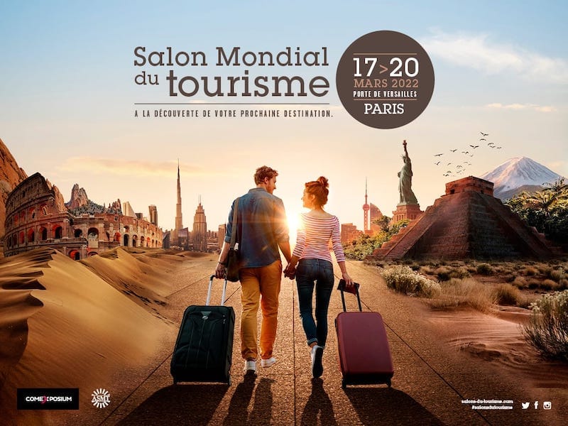 affiche du Salon Mondial du Tourisme / Destination Nature 2022