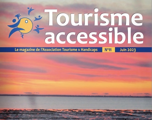 1ère de couverture du magazine Tourisme Accessible n°11