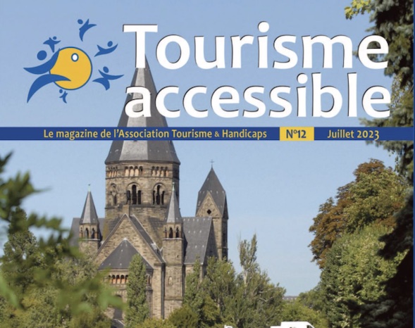 1ère de couverture du magazine Tourisme Accessible n°12