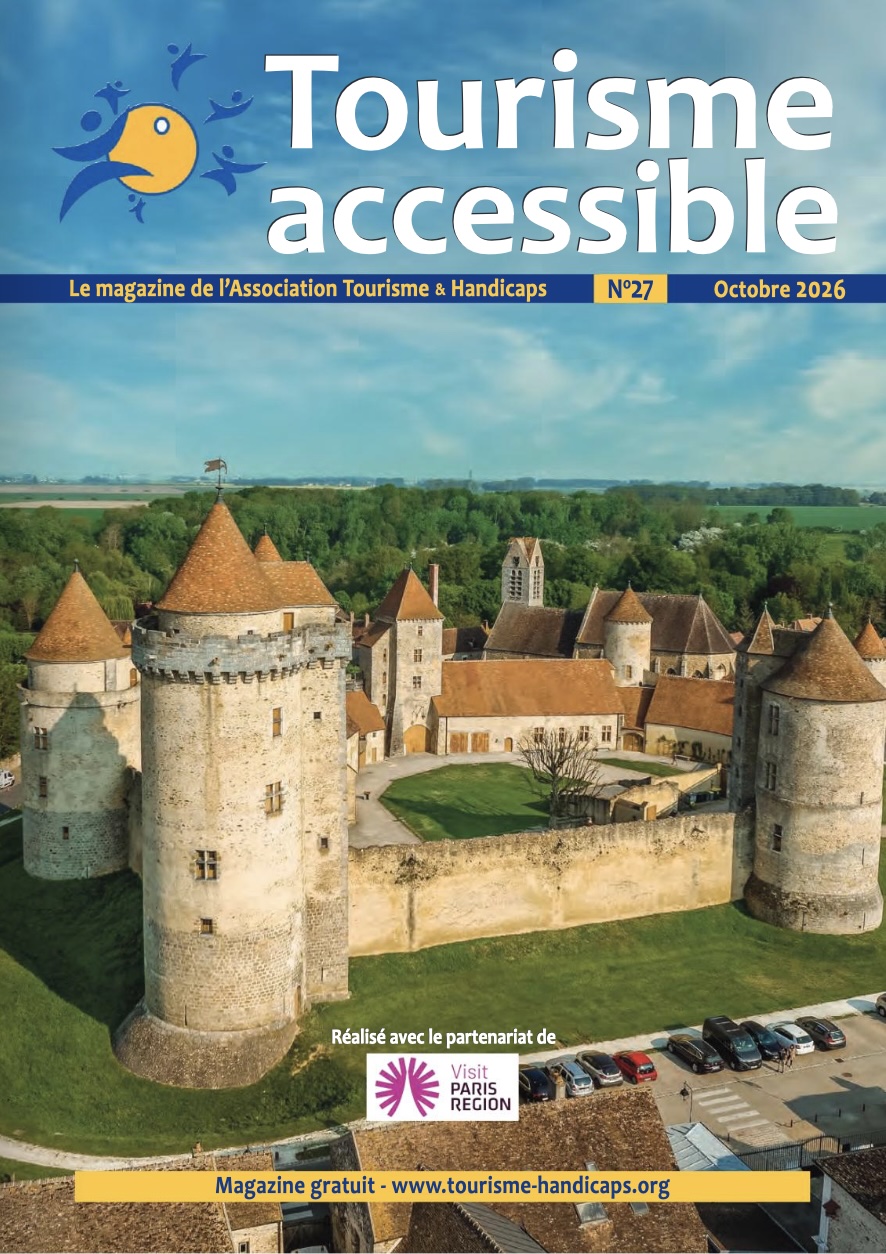 1è de couverture du magazine Tourisme Accessible n°27 de juin 2026
